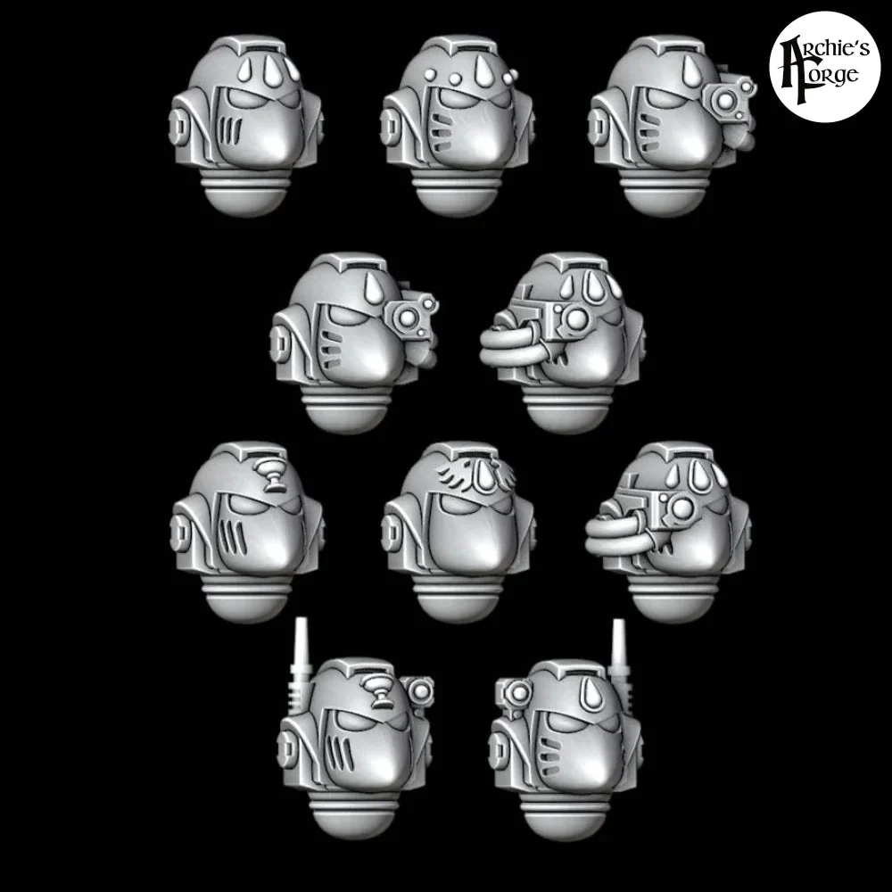 Legio Sanguine MK6 Helmets - Set of 10
