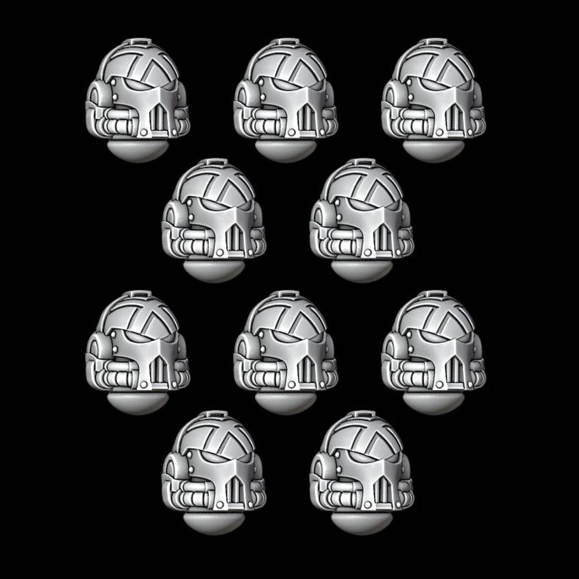 Legio Sanguine Retro Death Company Helmets - Set of 10
