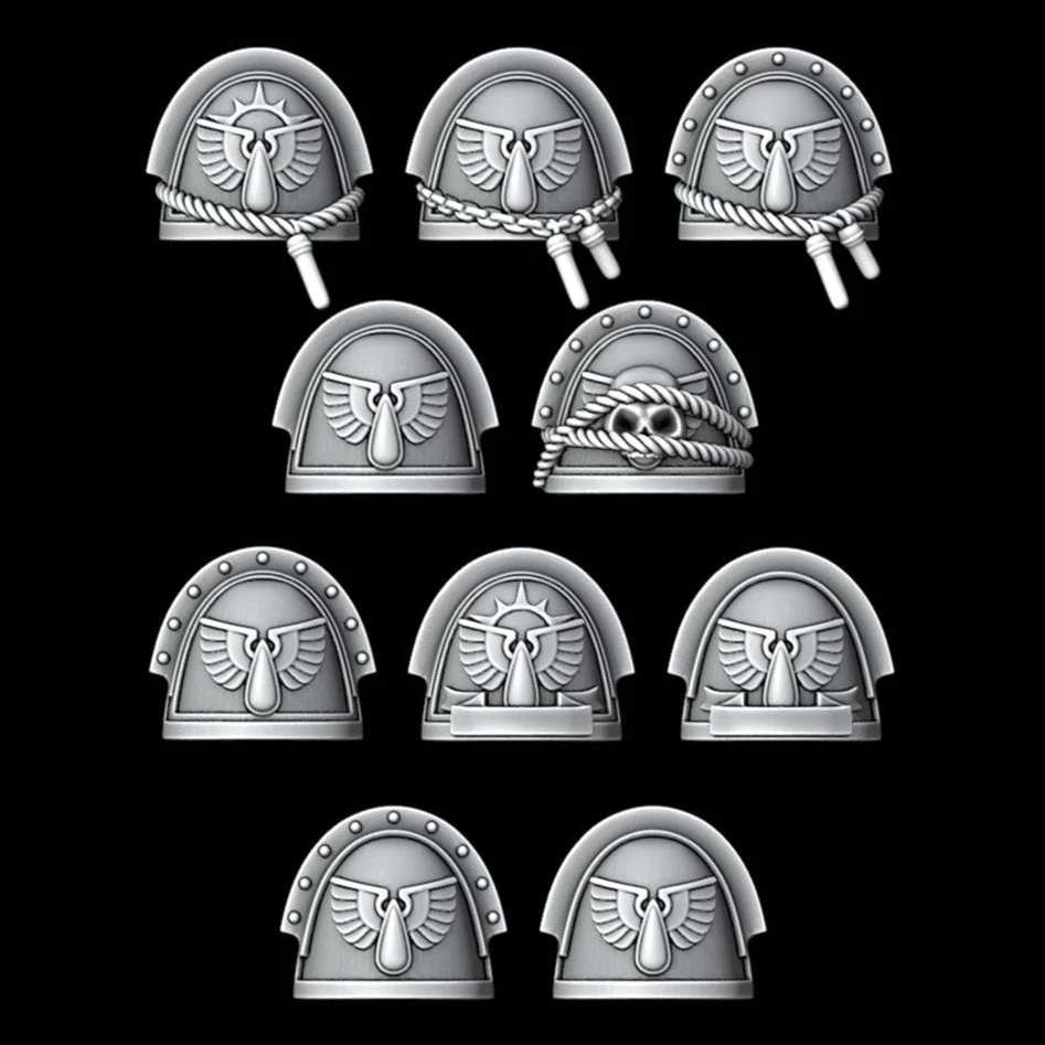 Legio Sanguine Shoulder Pad - Set of 10