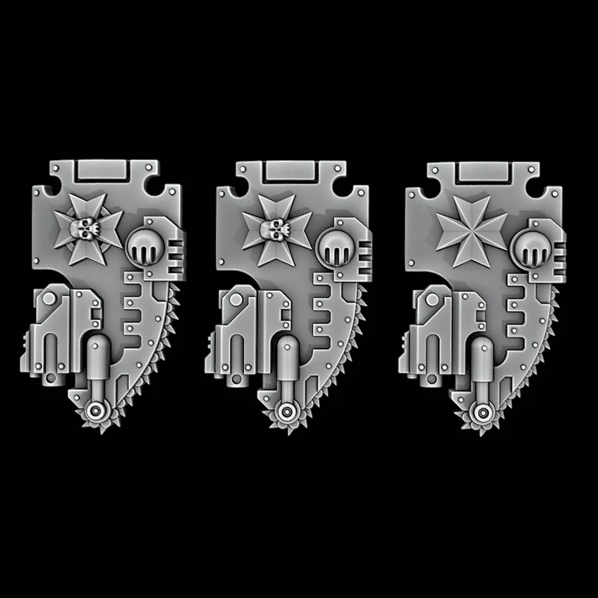 Legio Templaris - Bolter Chainshields - Set of 3