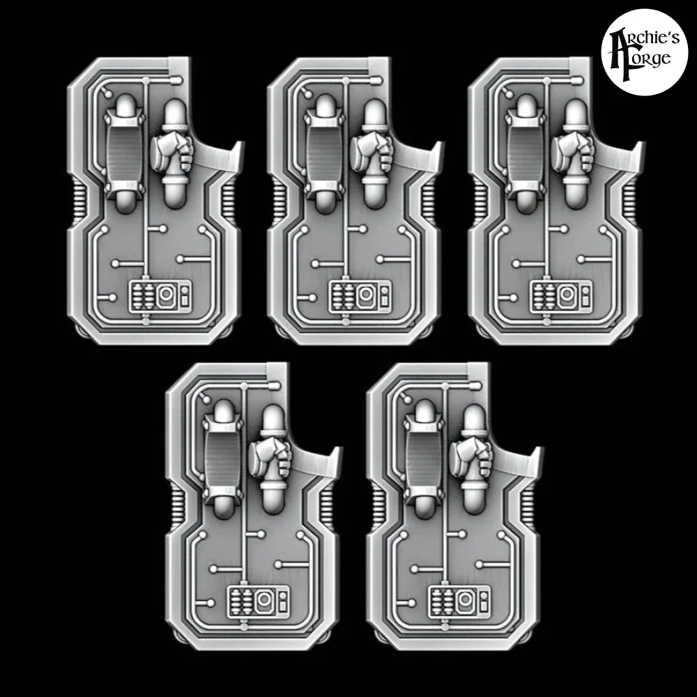 Legio Templaris - Breacher Shields - Set of 5 - Image 2
