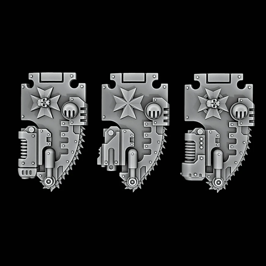 Legio Templaris - Mixed Weapon Chainshields - Set of 3