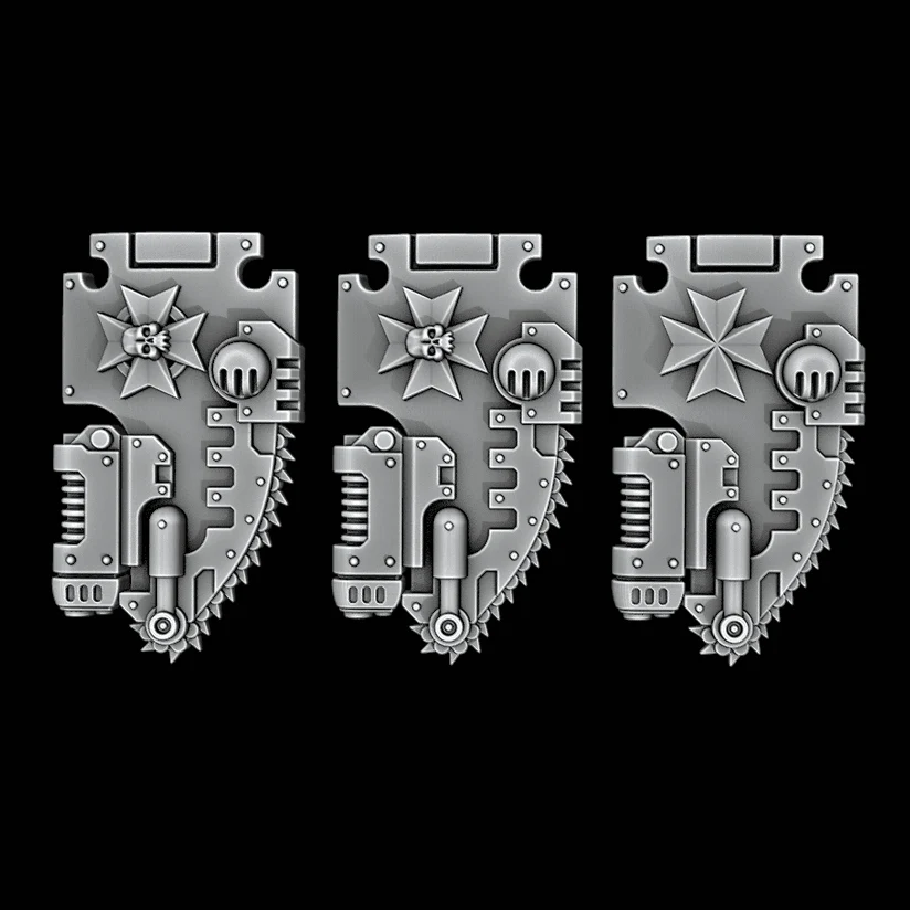 Legio Templaris - Plasma Chainshields - Set of 3