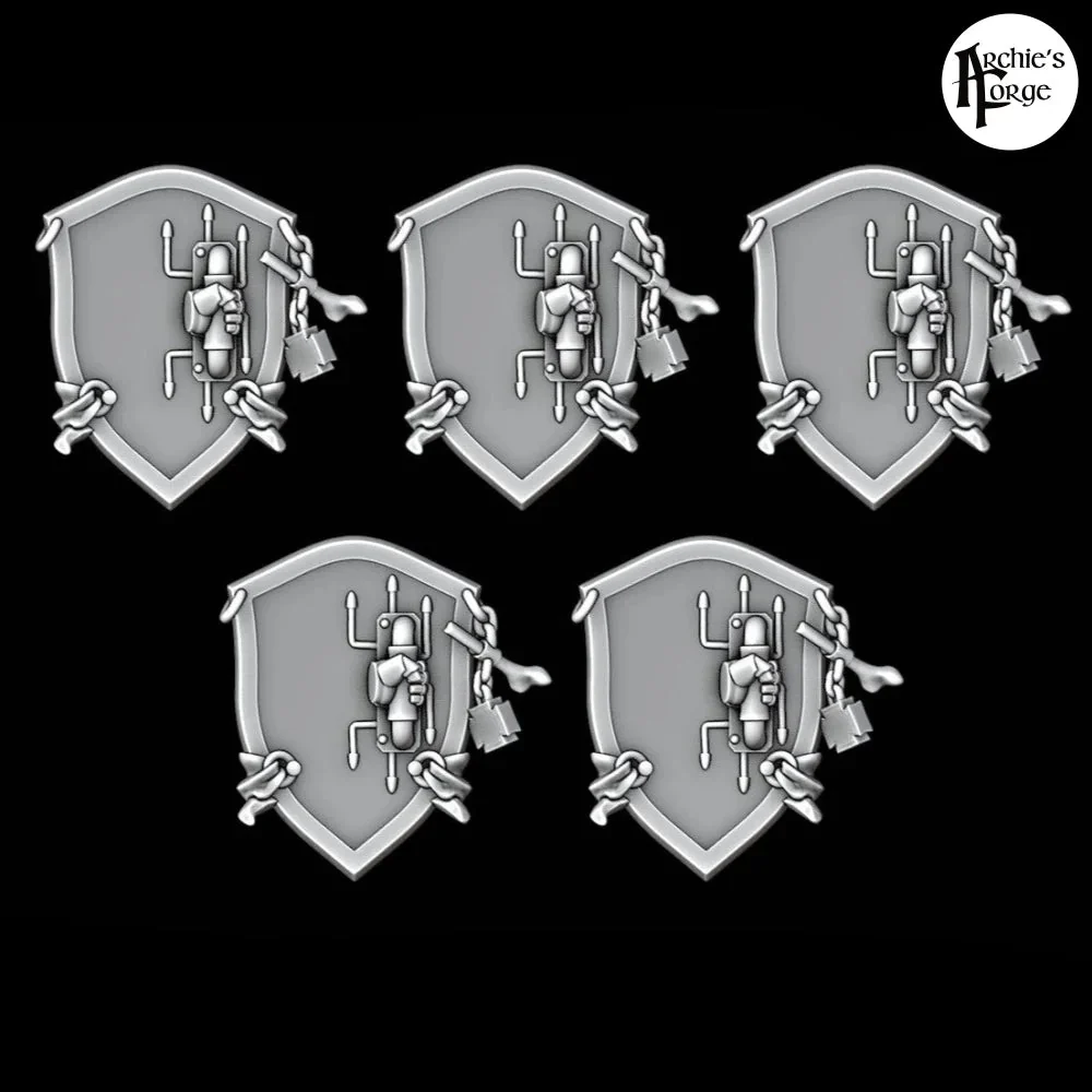 Legio Templaris - Shields - Set of 5 - Image 2