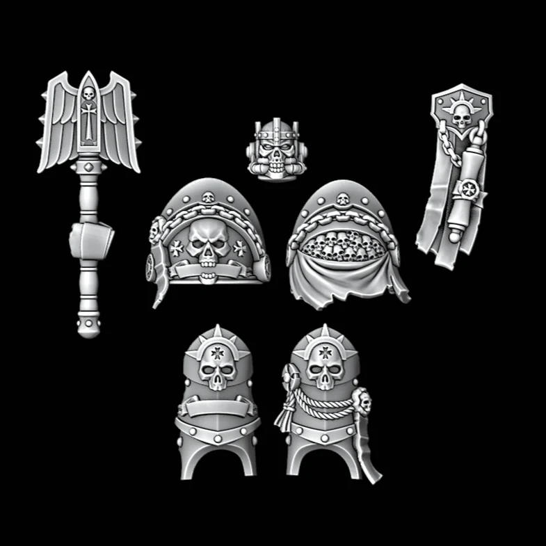 Legio Templaris Terminator Chaplain Upgrade Kit