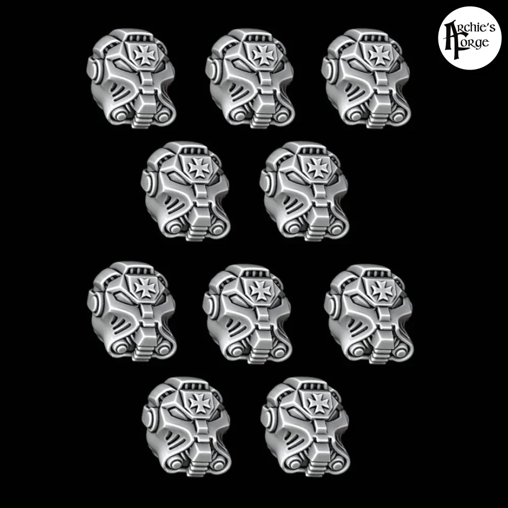 Legio Templaris Terminator Helmets - Set of 10