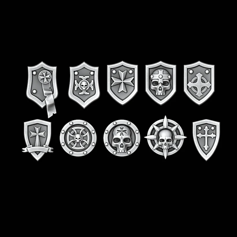 Legio Templaris Tilting Shields - Set of 10