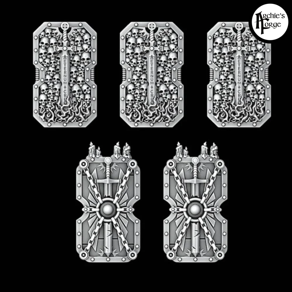Legio Templaris - Tower Shields - Set of 5