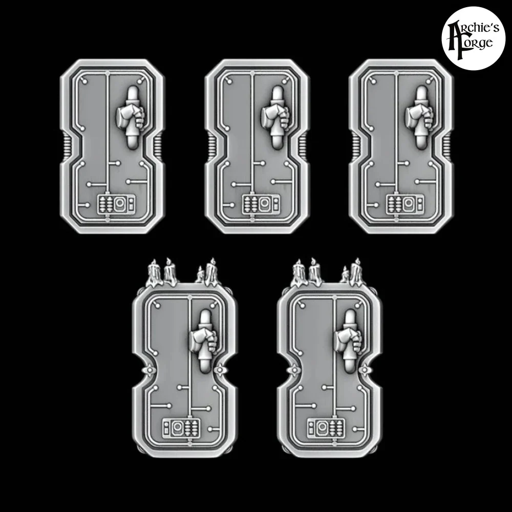 Legio Templaris - Tower Shields - Set of 5 - Image 2
