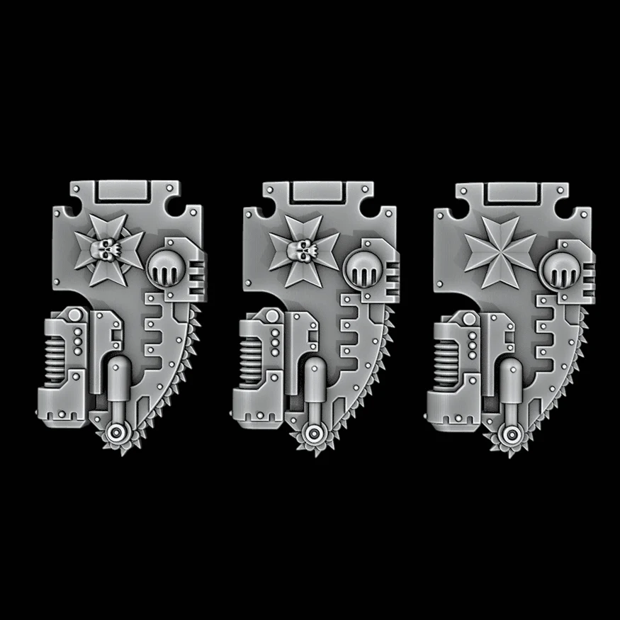Legio Templaris - Volkite Chainshields - Set of 3