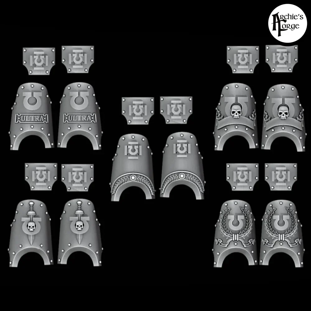 Legio Ultra Terminator Shin and Hip Plates - Set of 5