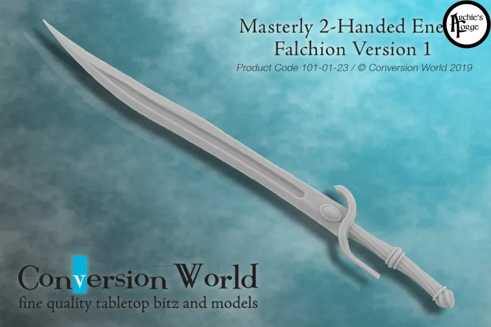Masterly Two-Handed Energy Falchion Version 1