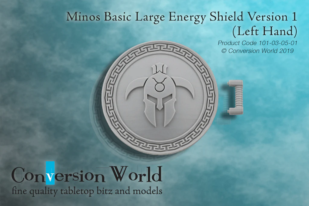 Minos Basic Large Energy Shield Version 1 (Left Hand) X 1