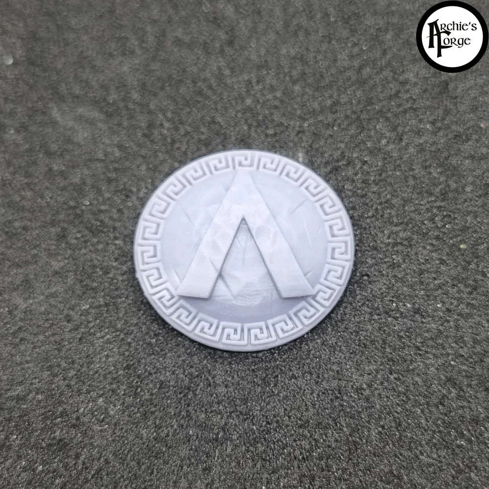 Legio Hellas - Spartan Oval Shield - Set of 5 - Image 3