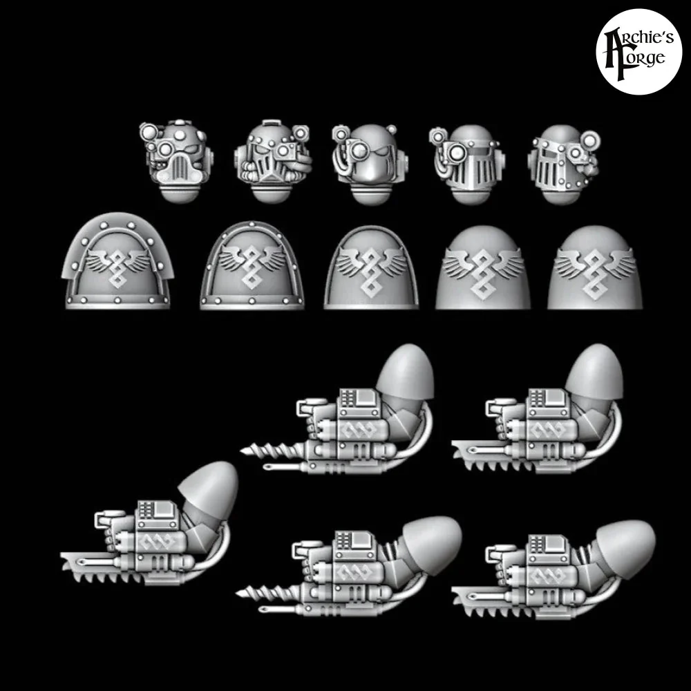 Mixed Armour Marks Apothecary Upgrade Kit - Set of 5