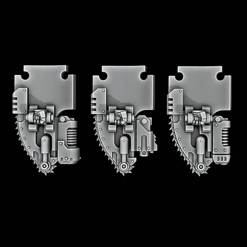 Mixed Weapon Chainshields - Set of 3 - Image 2
