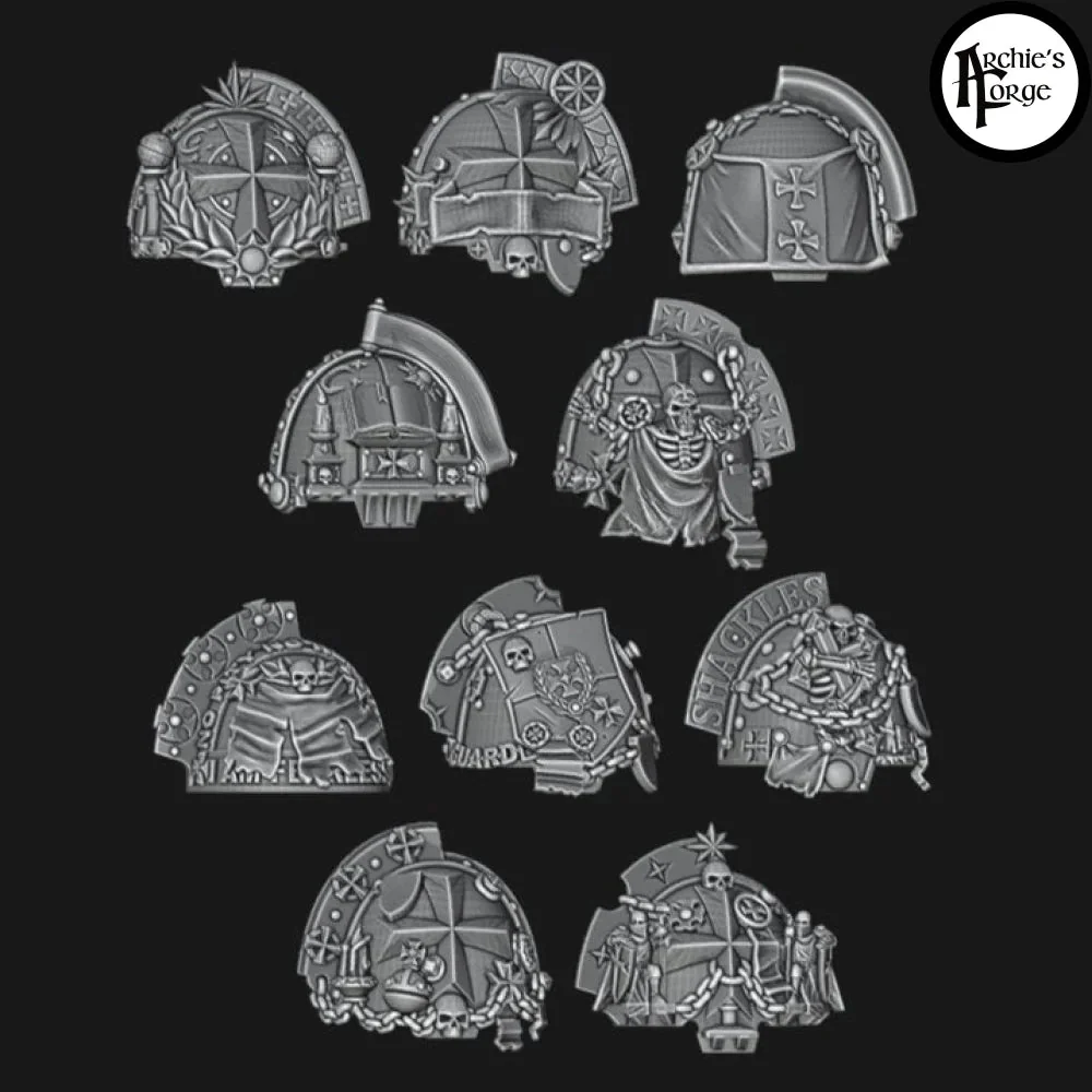 Ornate Legio Templaris Aggressor / Gravis Pads - Set of 10