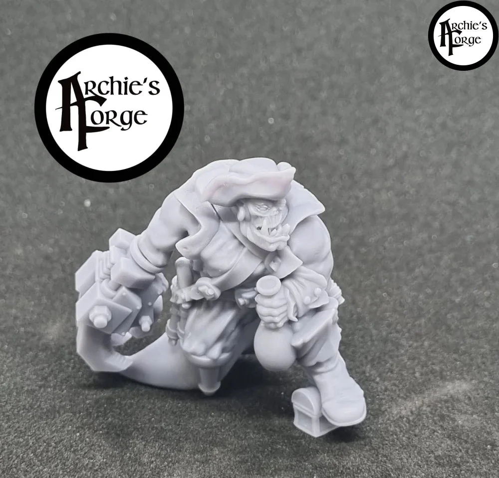 Pirate Ork / Orc - Freeboota Boss - Image 5