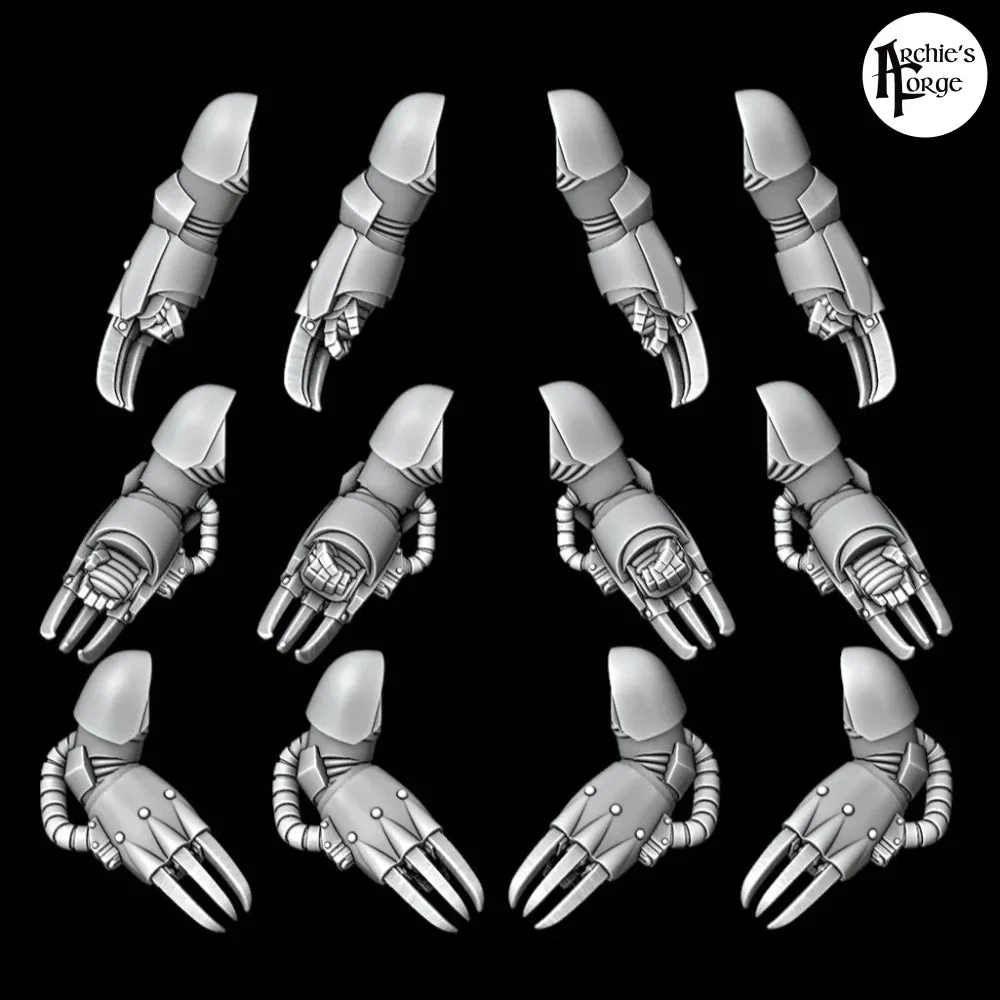 Plain Lightning Claws - Set of 12