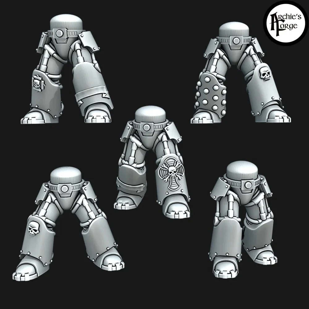 Plain Scale Increase Terminator Legs X 5