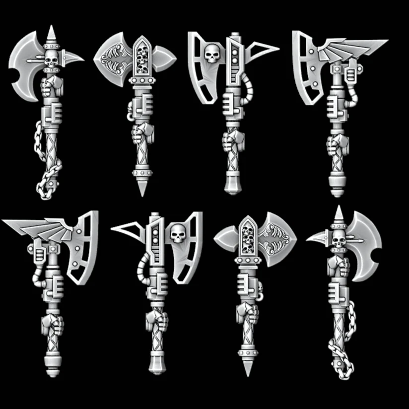 Power Axes - Set of 8