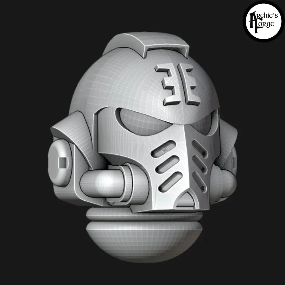 Prime Xenos Hunter Helmets - Set of 10