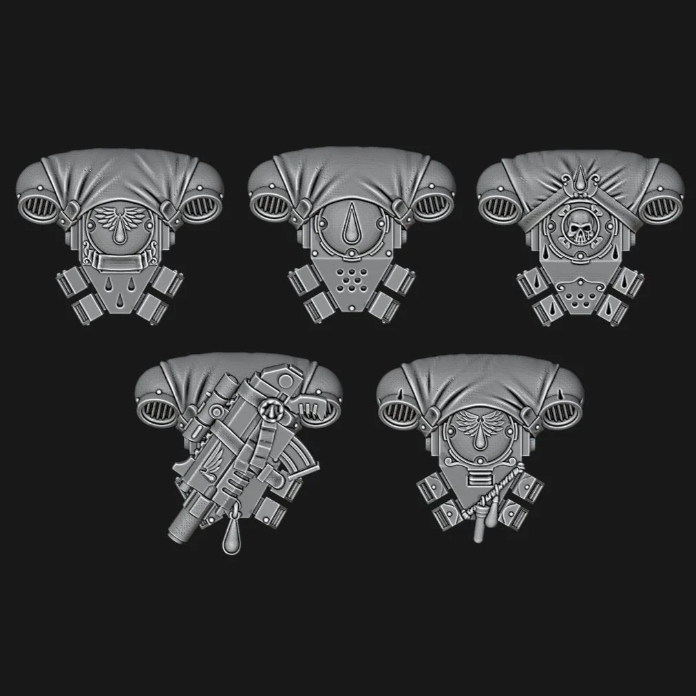 Primaris Eliminator Backpack - Blood Angels - Set of 5
