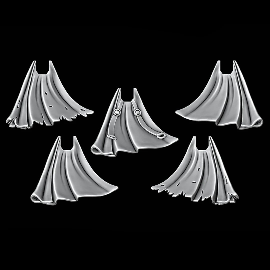 Prime Ornate Capes - Set of 5