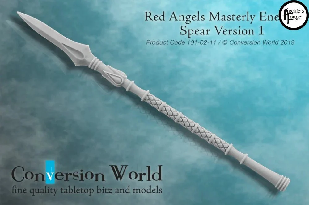 Red Angels Masterly Energy Spear Version 1