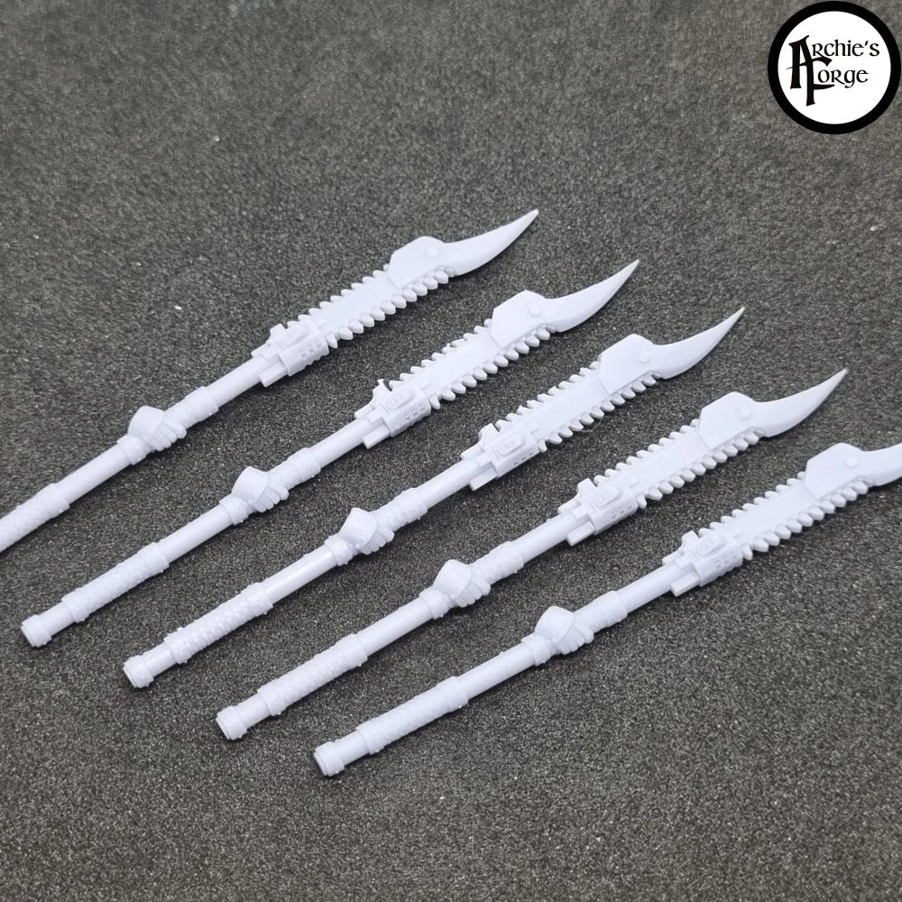 Right Handed Chain Glaives - Set of 5 - Image 3