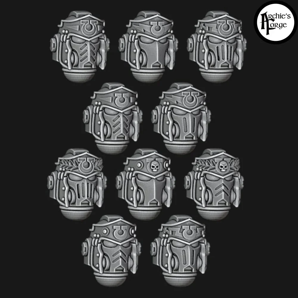 Roman Prime Helmets - Legio Ultra - Set of 10