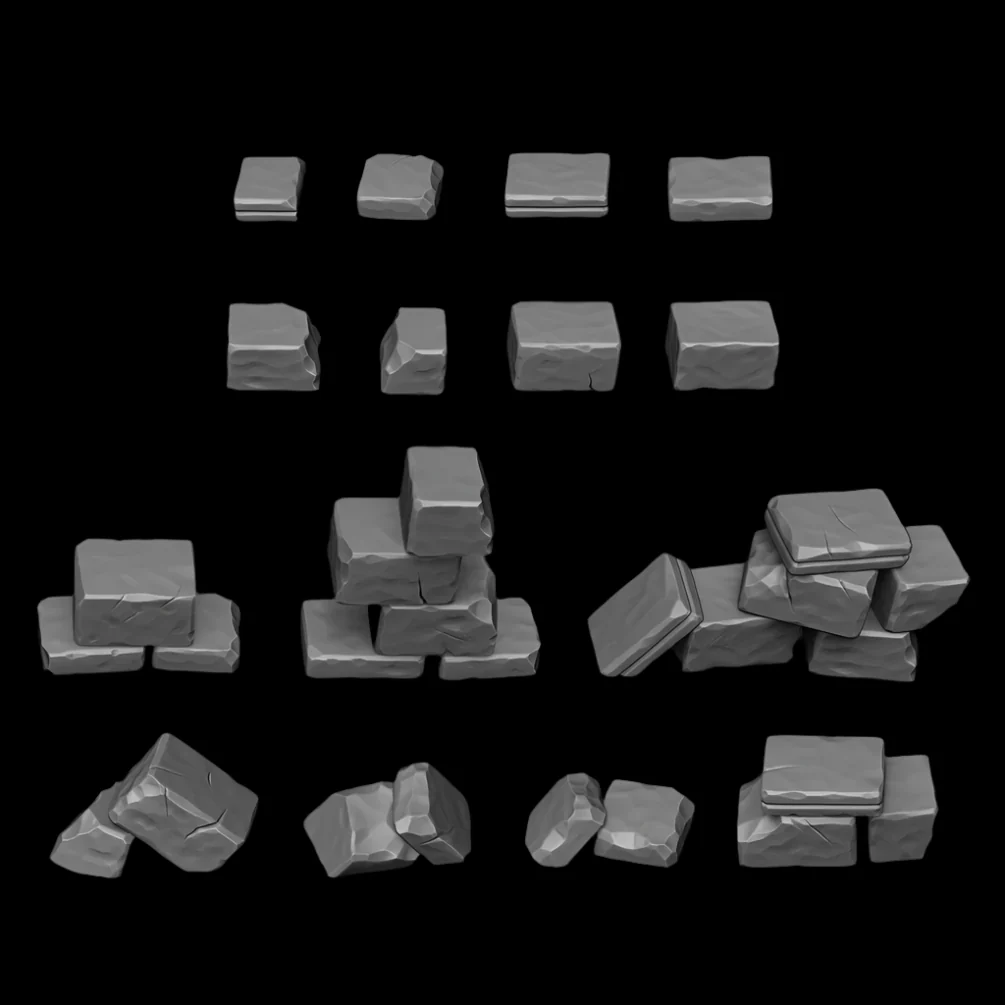 Ruined Stone Slabs