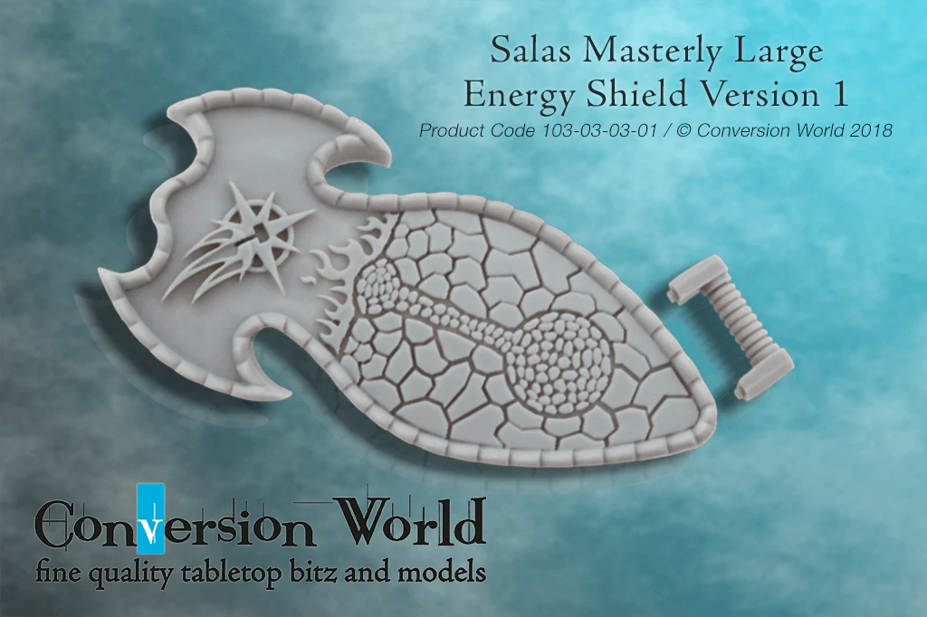 Salas Masterly Large Energy Shield Version 1 (Left Hand) X 1
