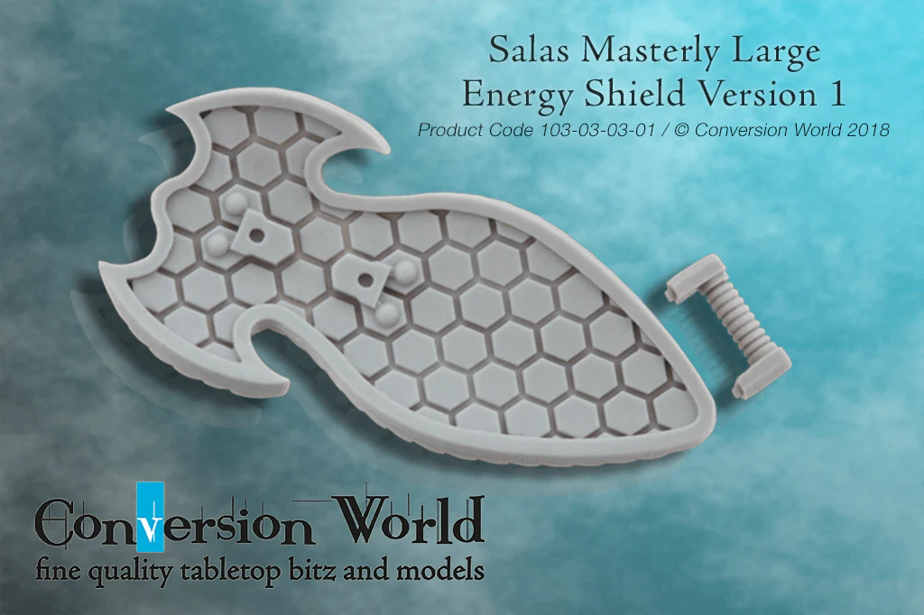 Salas Masterly Large Energy Shield Version 1 (Left Hand) X 1 - Image 2
