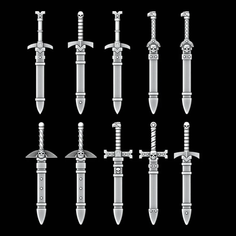 Sheathed Power Swords - Set of 10