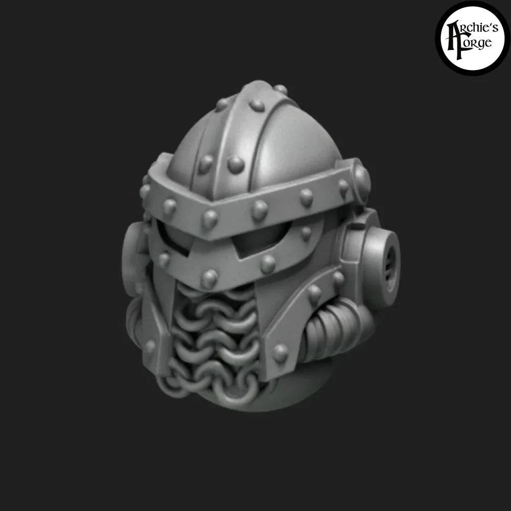 Legio Fenris Chain Helmets - Set of 10
