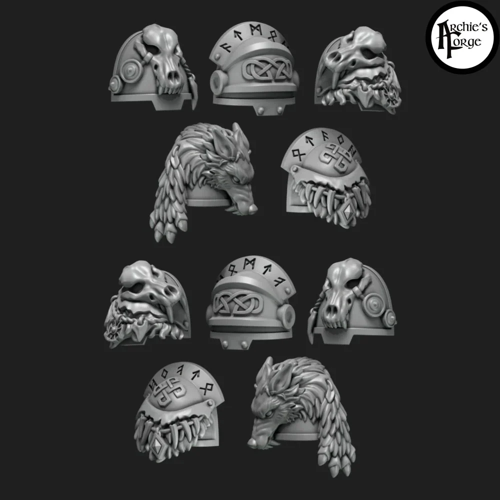 Legio Fenris Gravis Pads - Set of 10