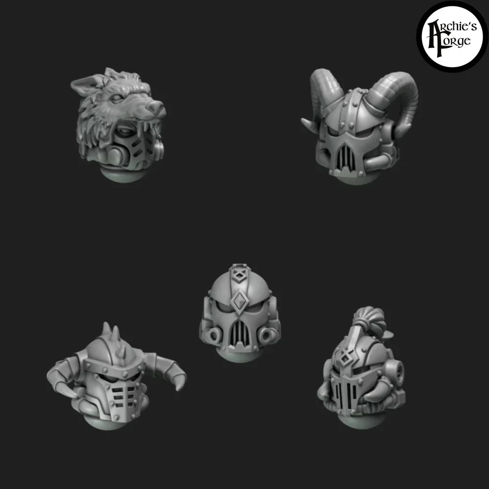 Legio Fenris Helmets - Set of 5
