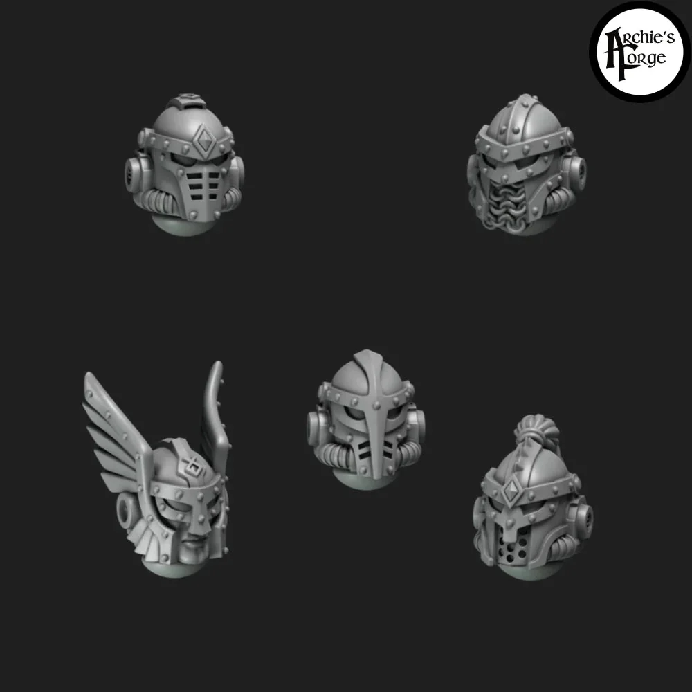 Legio Fenris Helmets - Set of 5