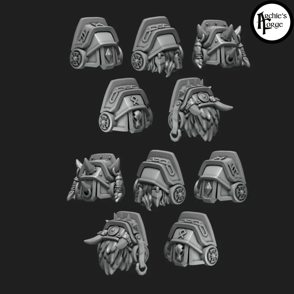 Legio Fenris Reinforced Gravis Pads - Set of 10