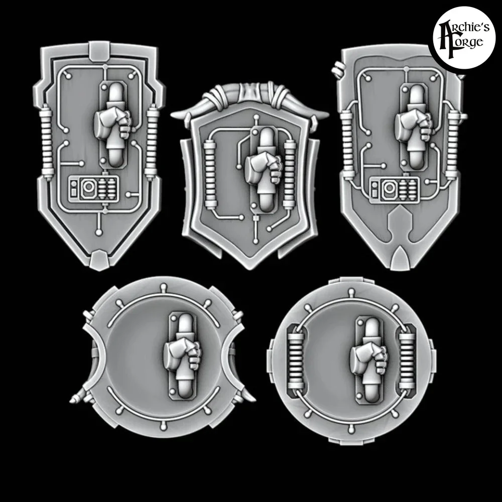 Legio Fenris Shields - Set of 5 - Image 2