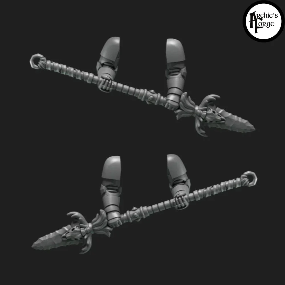 Legio Fenris Two Handed Spears - Set of 2