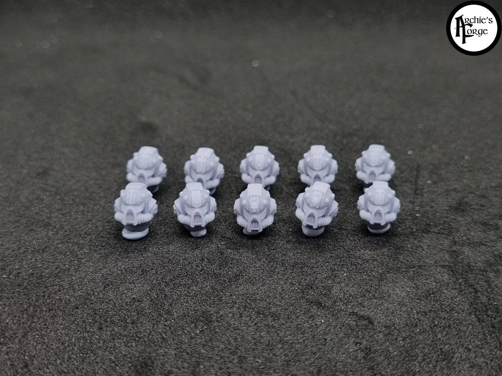 Legio Templaris MK8 Helms - Set 10 - Image 2