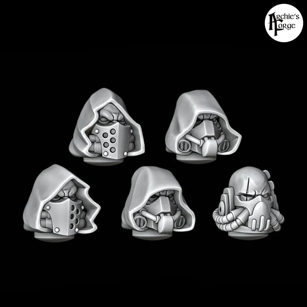 Terminator Heads - Set of 5