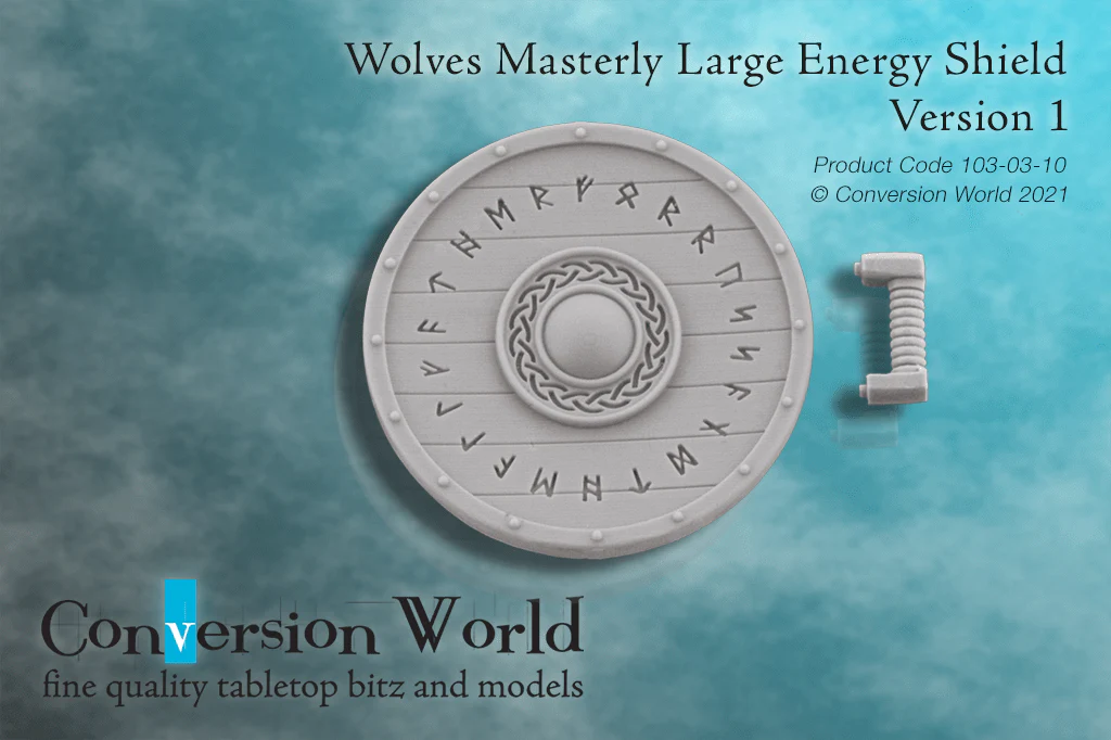 Wolves Masterly Large Energy Shield Version 1 X 1